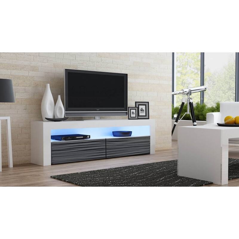 Milano Classic Modern 16-color LED 63-inch TV Stand