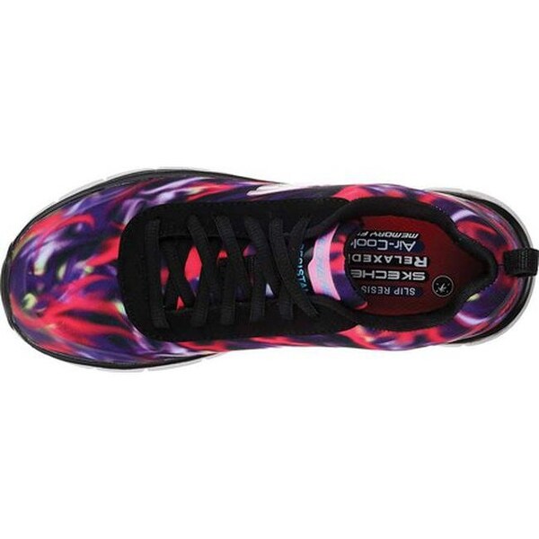 skechers work relaxed fit comfort flex pro hc sr women's water resistant shoes