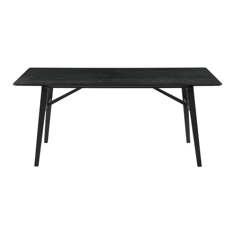 Channell 5 Piece Wood Dining Table Set with Benches