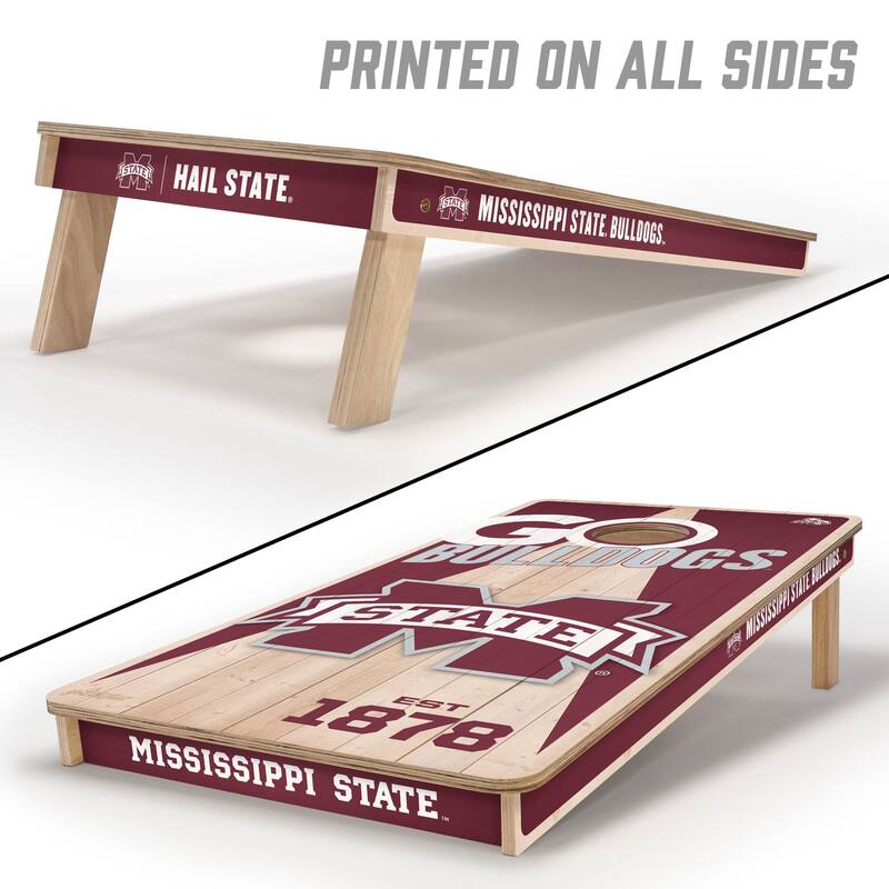 Mississippi State Bulldogs NCAA 2x4 Cornhole Board Set