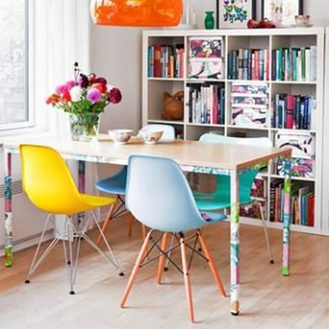 Molded Shell Plastic Eiffel Designer Side Chairs Wood Wooden Metal Legs For Kitchen Hotel Office Desk Guest (Set of 2)
