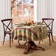 preview thumbnail 2 of 3, Autumn Acres Plaid Tablecloth 60x84 Oval