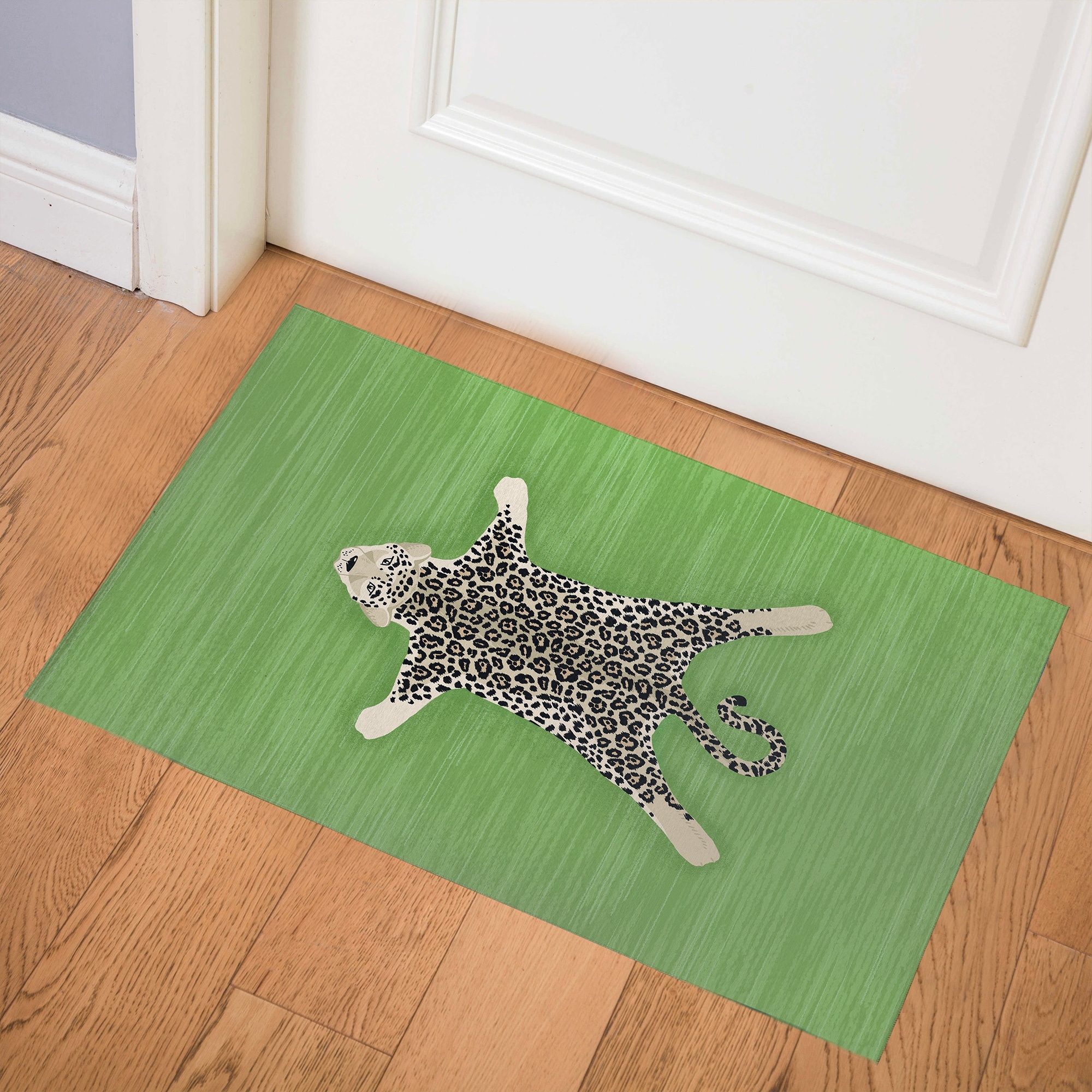 https://ak1.ostkcdn.com/images/products/is/images/direct/ea61d906ef5c21dc166f361ec87e905b824e75d5/SNOW-LEO-GREEN-Indoor-Floor-Mat-By-Kavka-Designs.jpg