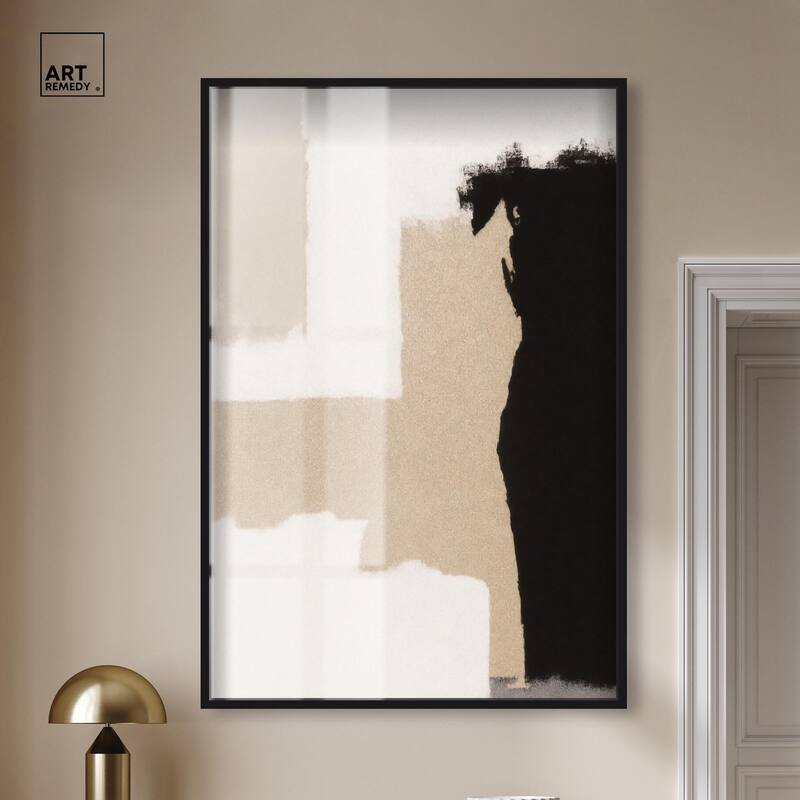 Earth and Ink III Shadowbox by Art Remedy