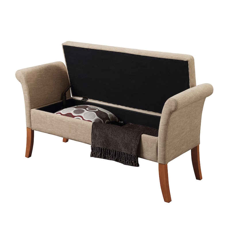 Convenience Concepts Designs4Comfort Garbo Entryway Storage Bench