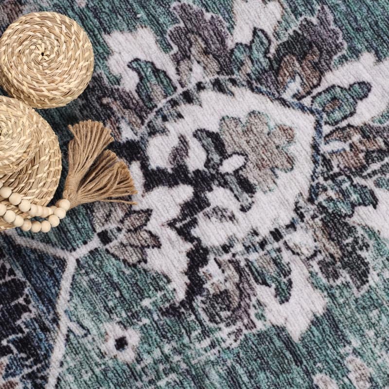 Superior Mahi Washable Indoor Area Rug or Runner