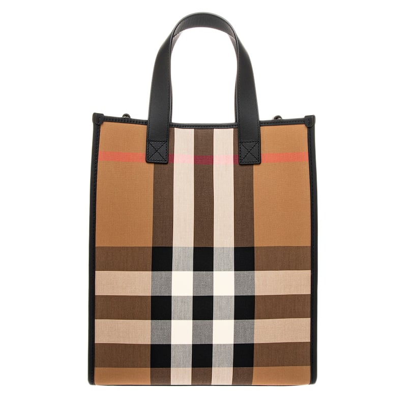 Burberry Men's Small Check Tote