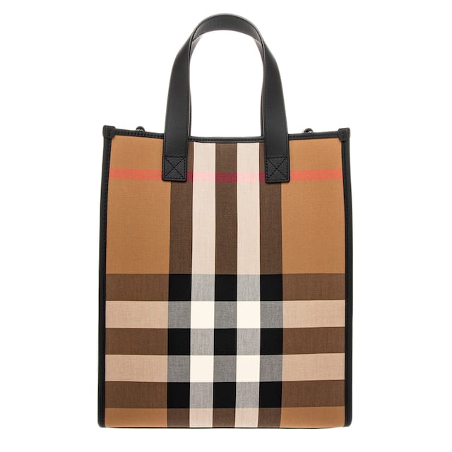 Burberry Men's Small Check Tote