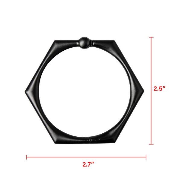 Utopia Alley Rustproof Zinc Shower Curtain Rings for Bathroom, Set of 12