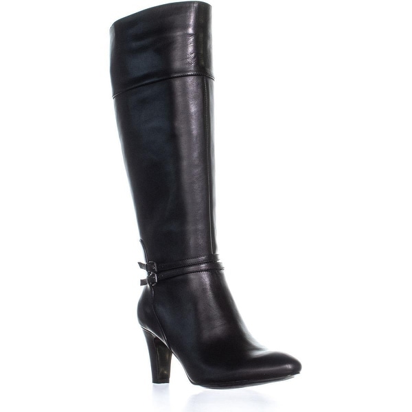 Shop Bandolino Wiser Wide Calf Kitten Heel Knee-High Boots ...