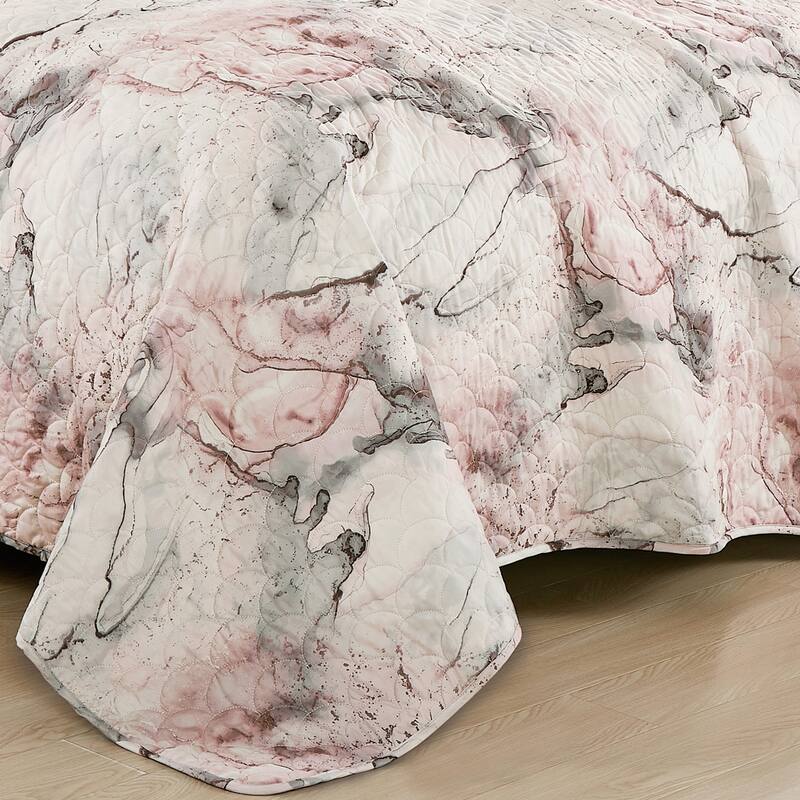 Irta Luxury 3 Piece abstract Bedspread Set