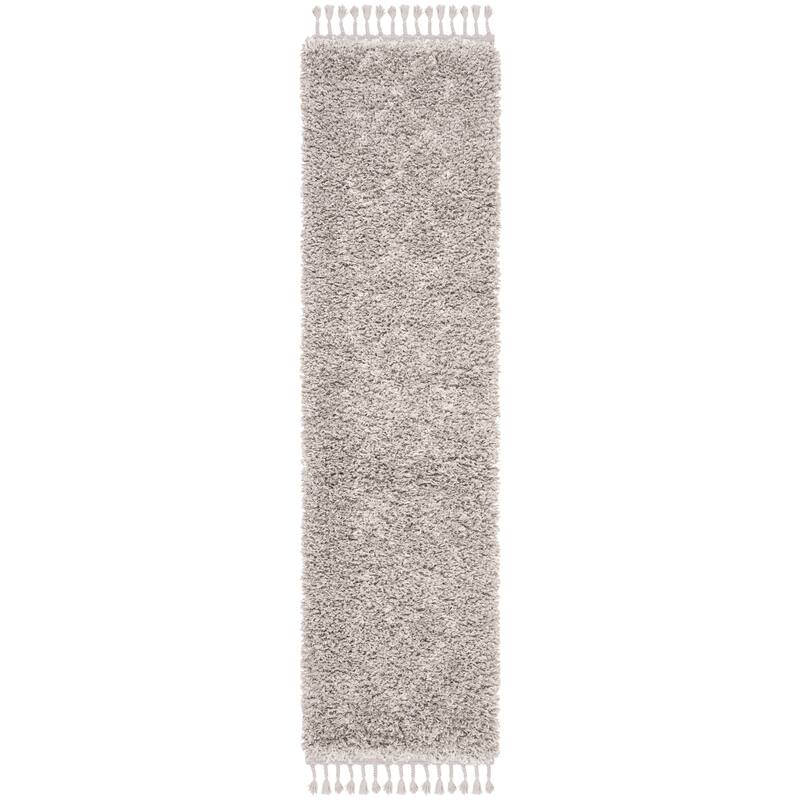 SAFAVIEH Pro Luxe Shag Dile Moroccan Tassel 2.4-inch Thick