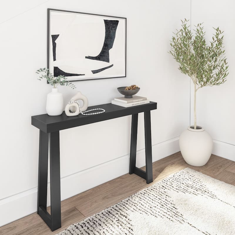 Plank and Beam Classic Console Table - 46" - Black