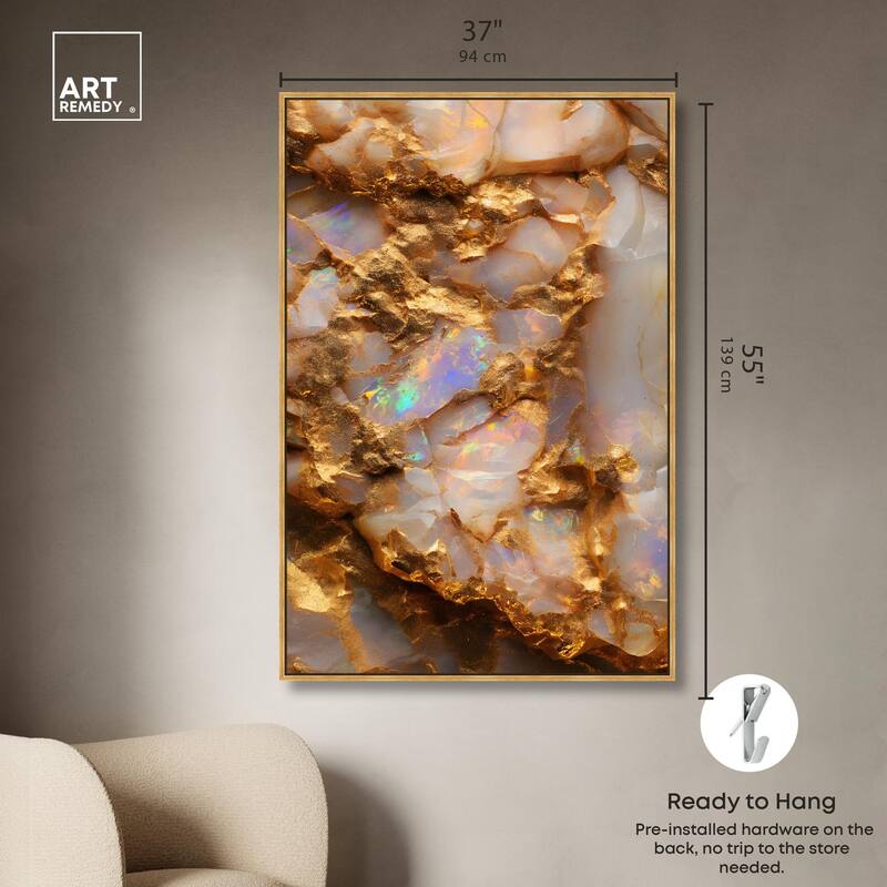 Mythic Gleam Canvas by Art Remedy