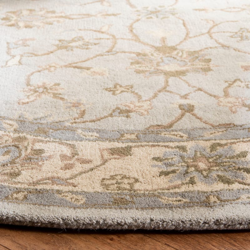 SAFAVIEH Handmade Heritage Scrollwork Traditional Oriental Wool Rug