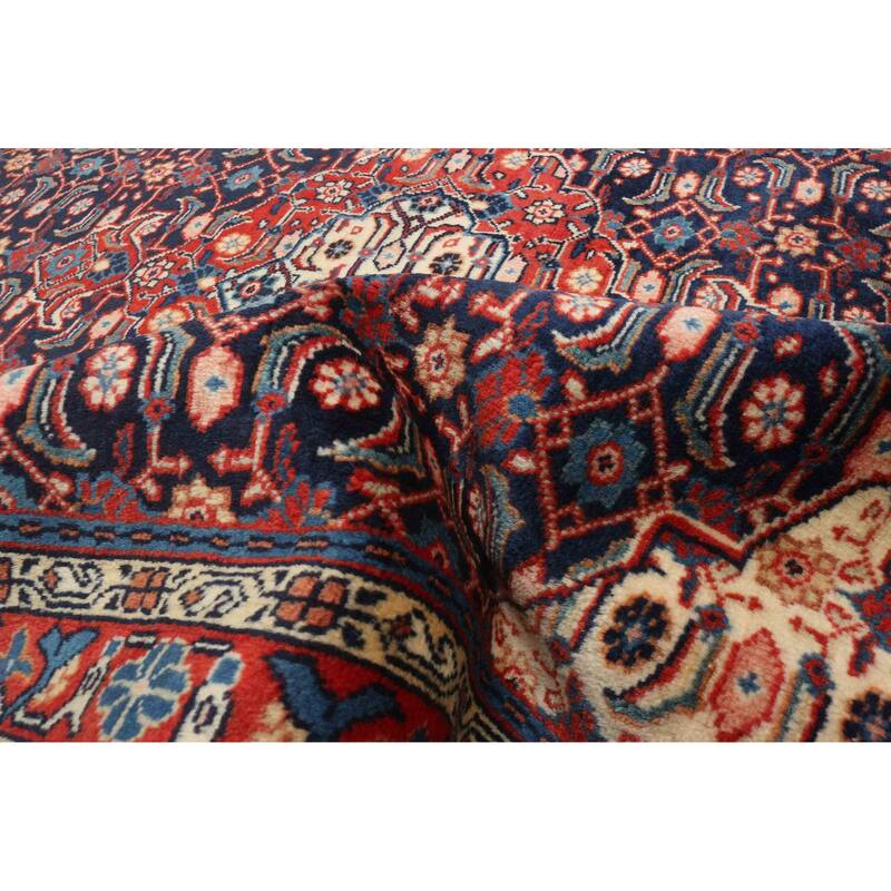 ECARPETGALLERY Hand-knotted Kayseri Vintage Dark Navy Wool Rug - 3'3 x 5'7