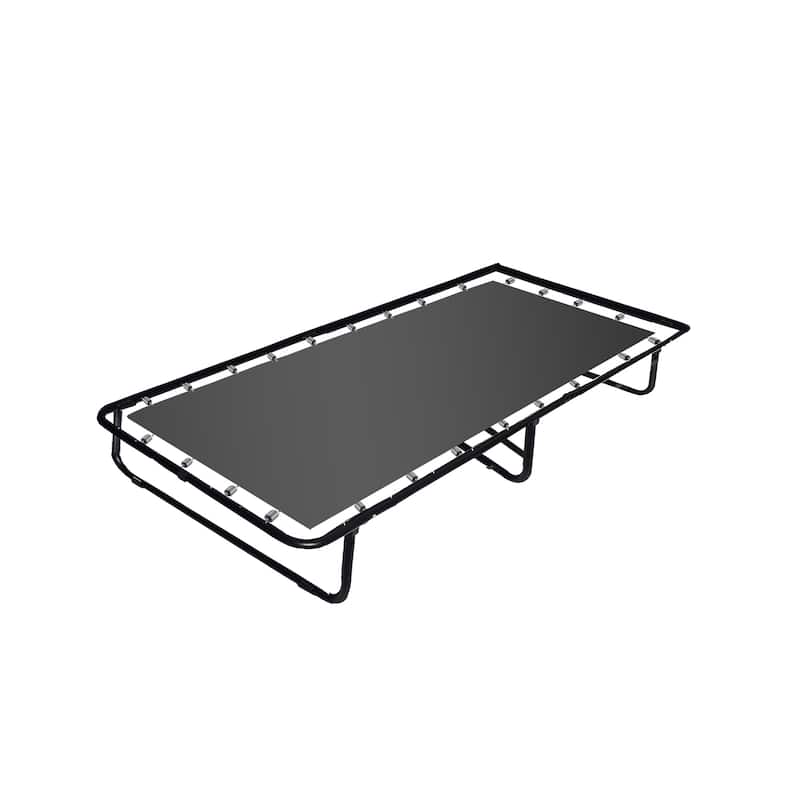 Onetan, 14” Folding Bed with Luxurious Memory Foam Mattress, Portable Guest Bed