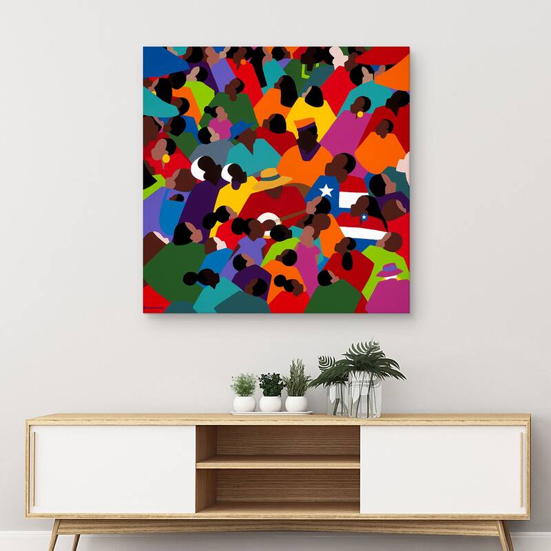 Juneteenth by Synthia SAINT JAMES Canvas Art Print