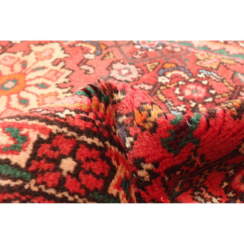 ECARPETGALLERY Hand-knotted Andelz Red Wool Rug - 2'7 x 9'9