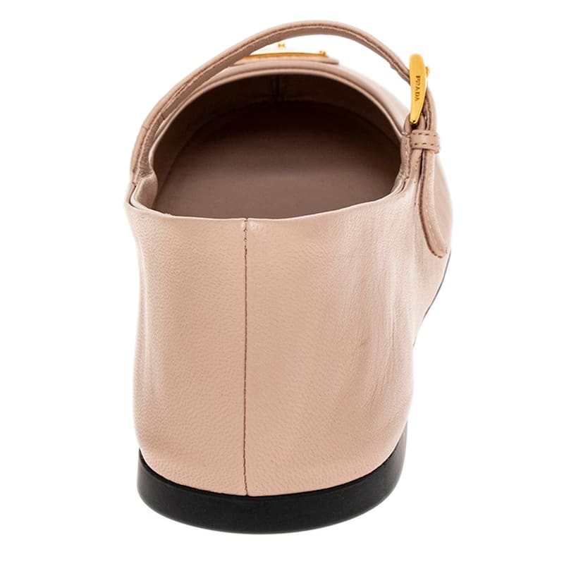 Prada Nappa Leather Ballerinas