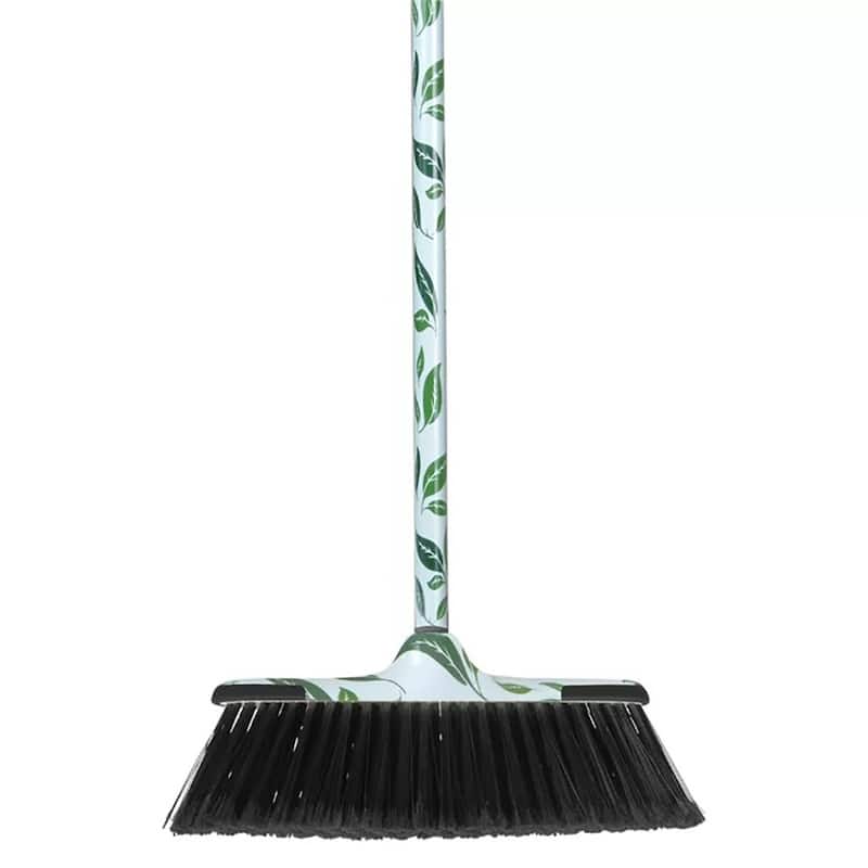 Leaf Design Broom and Dust pan set