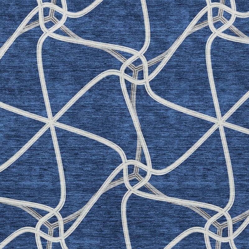 HomeRoots Geometric Contemporary Rectangle Outdoor Rug