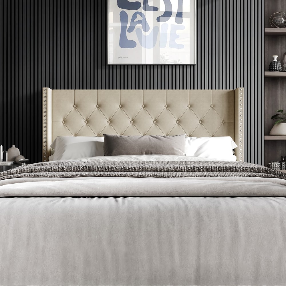 Clayfell Grinnell Tufted Upholstered Headboard