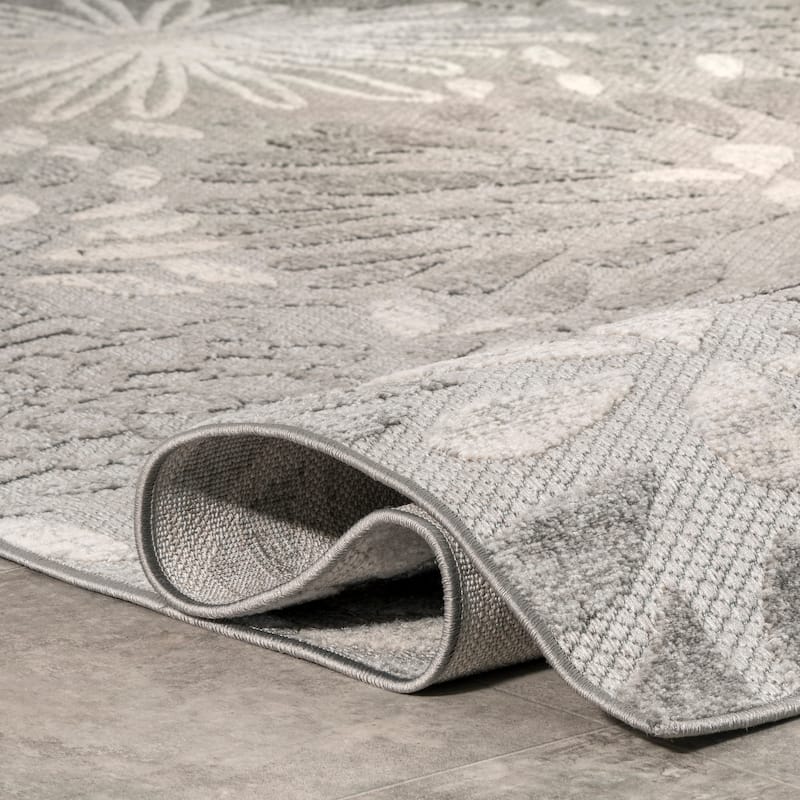 Nuloom Ronda Bold Floral Indoor/Outdoor Area Rug
