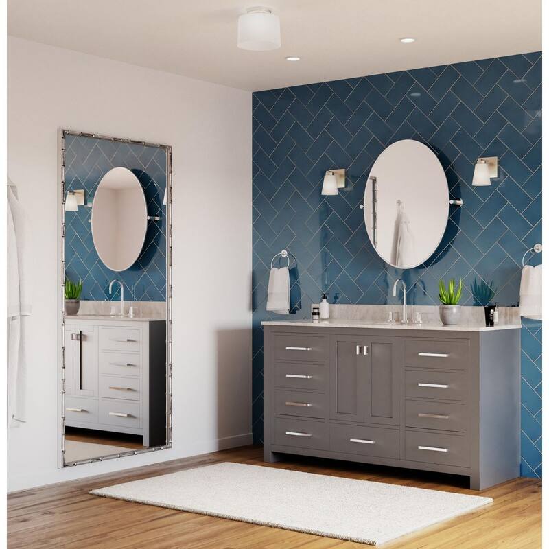 Tanner Collection One-Light Brushed Nickel Transitional Vanity Light - 5.12 in x 6.75 in x 7.12 in