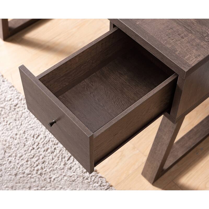 Desk Walnut Oak，office table，stylish and durable, high quality, unique design，for livingroom，office