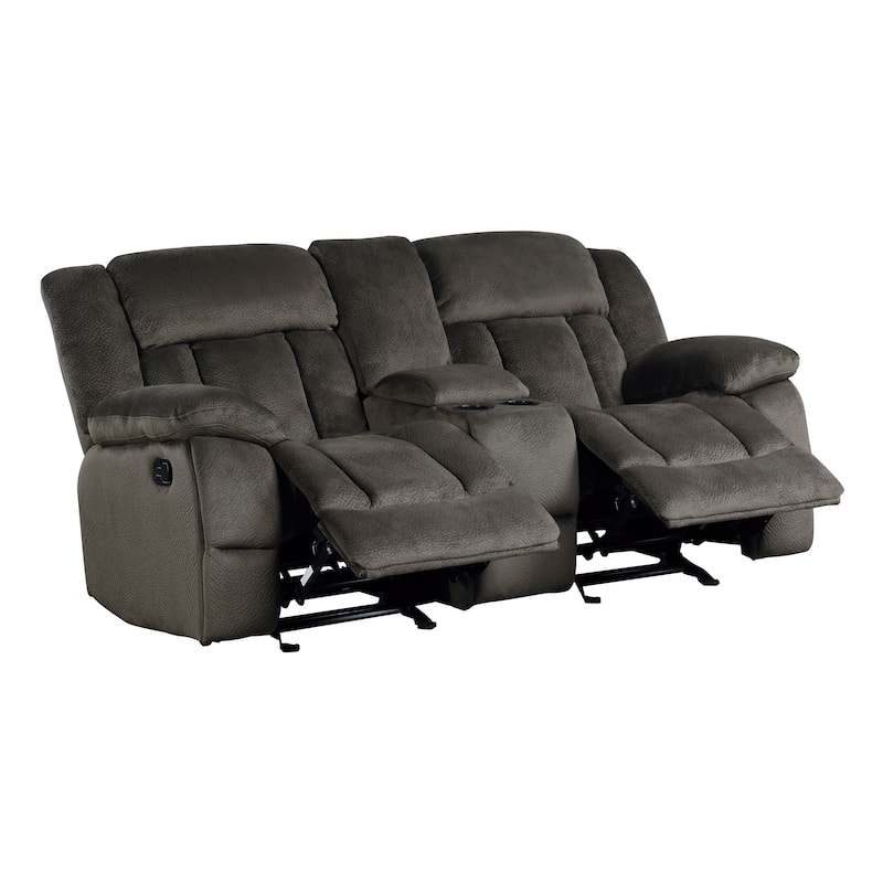 Brooks Double Glider Reclining Loveseat