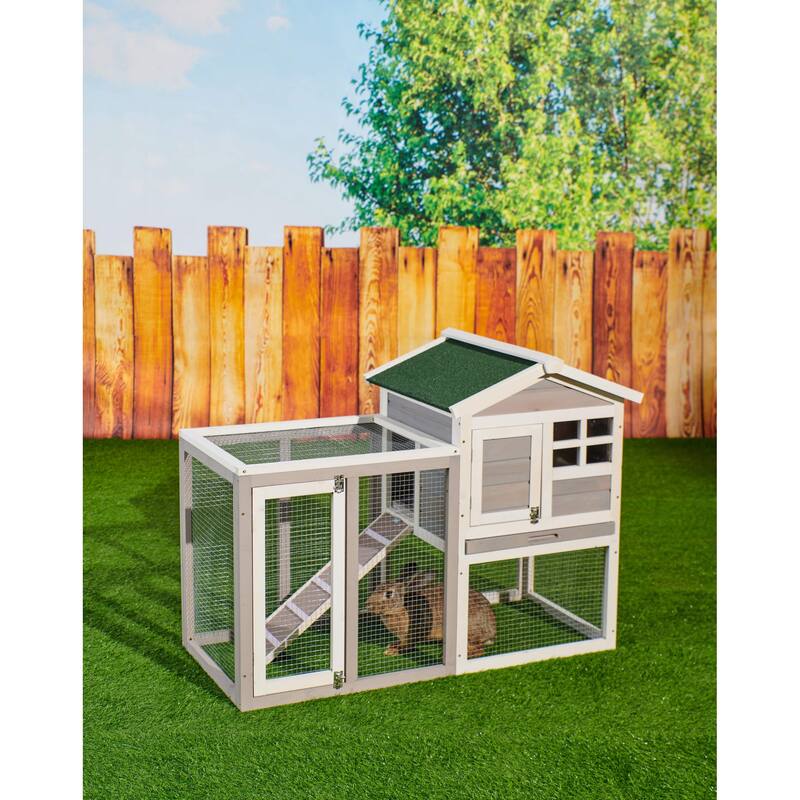 Durable Large Chicken Coop Wooden Rabbit Hutch