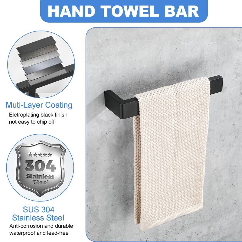 5 - Piece Bathroom Hardware Set