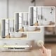 preview thumbnail 18 of 37, Artemis Aluminum Recessed/Surface Mount Bathroom Medicine Cabinet with Mirror and Lights, Dimmable, Anti-Fog, Adjustable Shelf