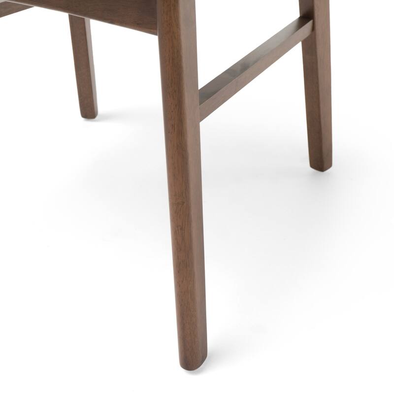 Idalia Fabric and Rubberwood 5-piece Wood Rectangular Dining Set by Christopher Knight Home