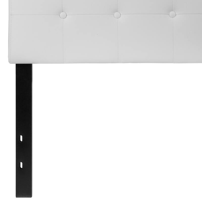 Button Tufted Upholstered Headboard
