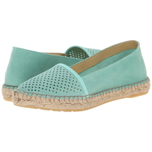 mint green espadrilles