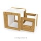 preview thumbnail 7 of 7, P'kolino Klick Duo Desk - Natural/White