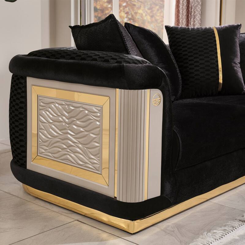 Eze 4-piece Living room Set 1 Sofa & 1 Loveseat & 2 Chair