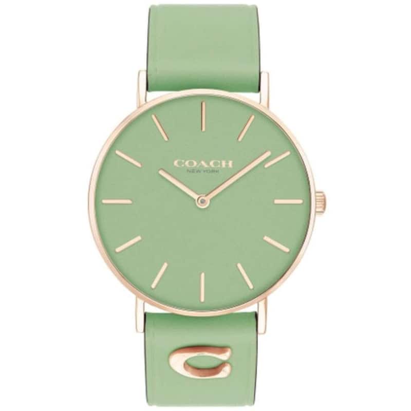 Coach Women's Perry Green Dial Watch - 14503921 - 6 (36)