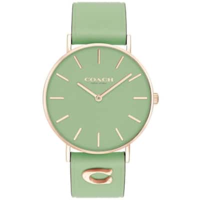 Coach Women's Perry Green Dial Watch - 14503921 - 6 (36)