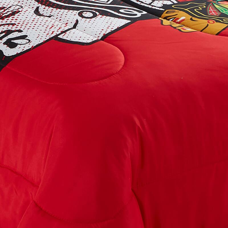 NHL Chicago Blackhawks Officially Licenced Comforter & Sham set