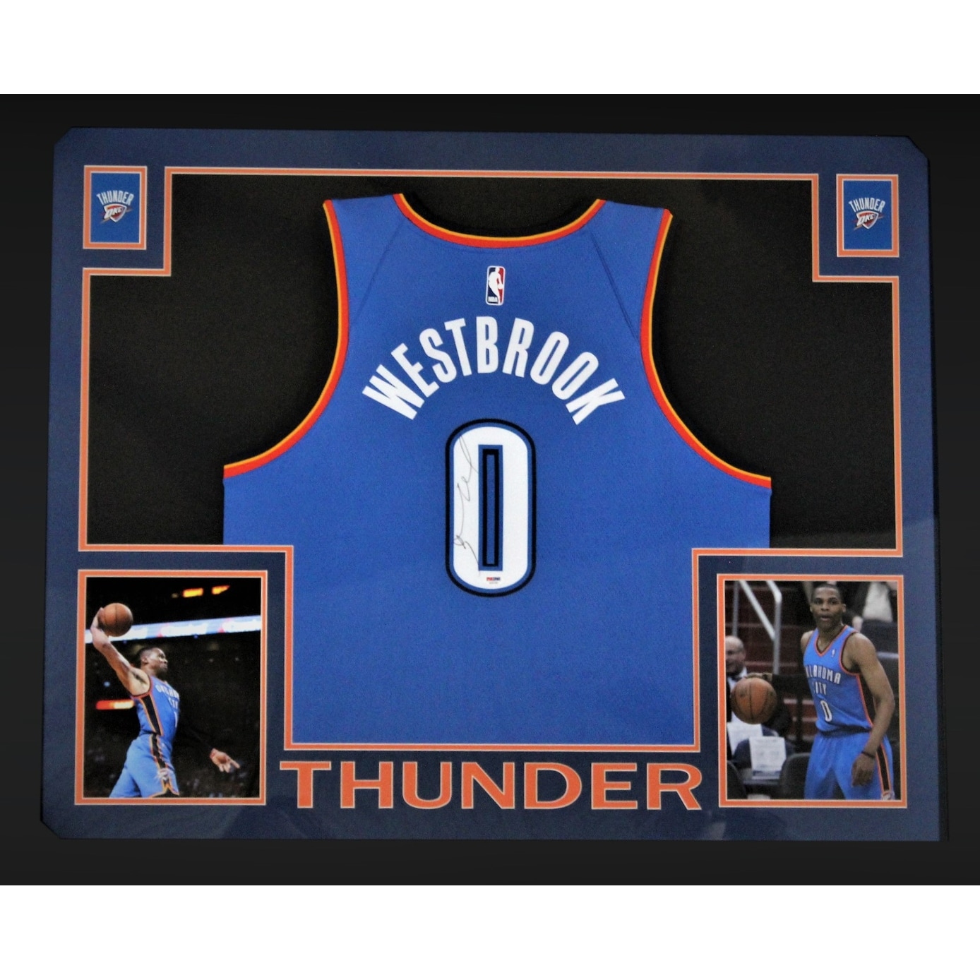 russell westbrook signed jersey