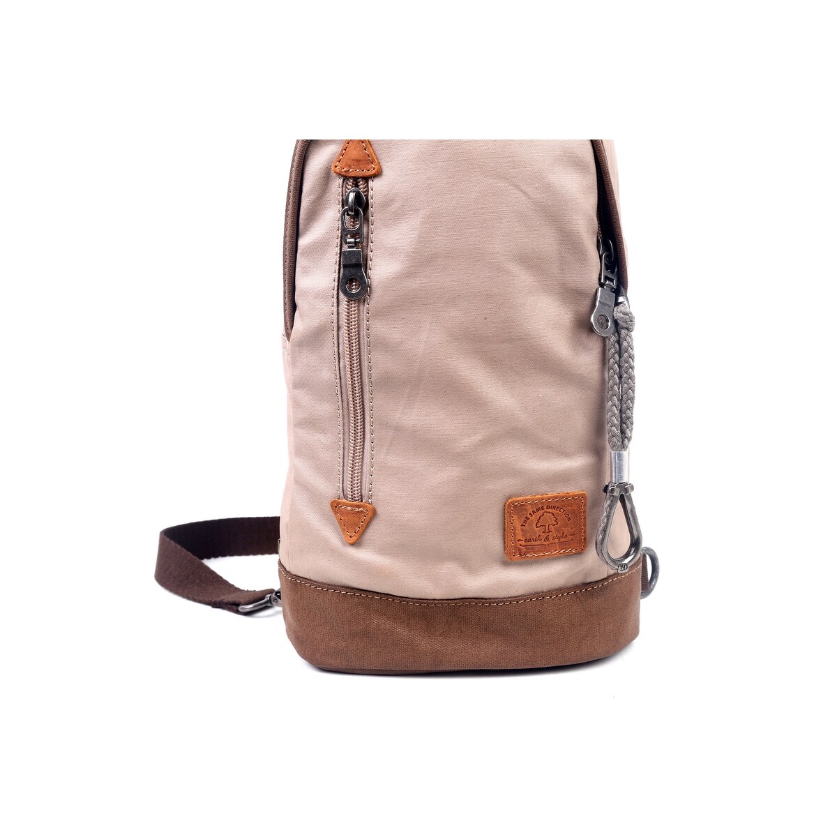 Tsd light coated canvas sling bag store