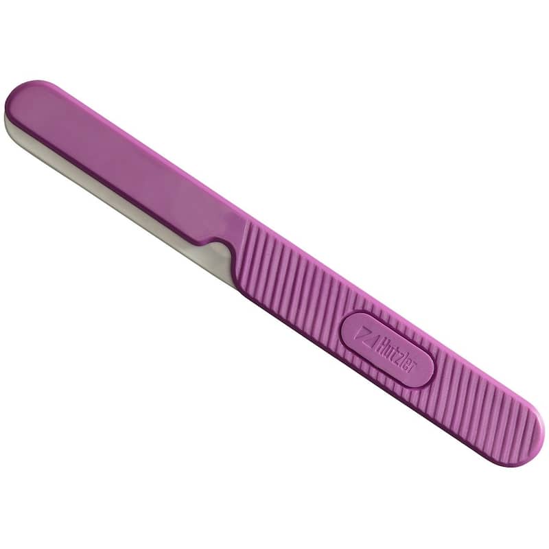 Hutzler 2-in-1 Folding Breader Spreader - Ultimate Peanut Butter & Jelly Knife - Reaches Bottom of Tall Jars