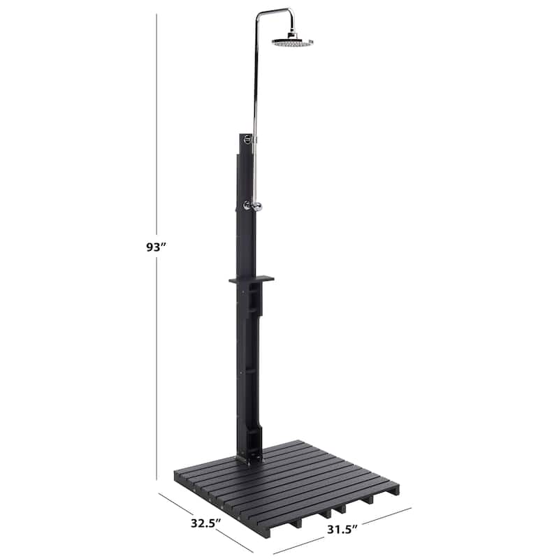 SEI Furniture Outdoor Shower - 32"W x 33"D x 93"H