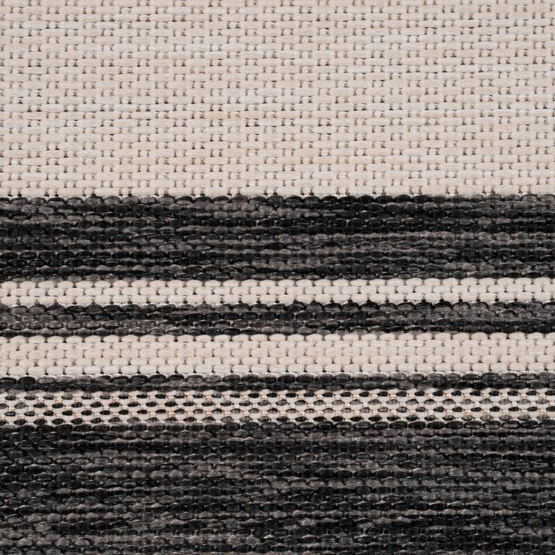 Kilim Geometric Striped Performance Indoor/Outdoor Area Rug by Sevita