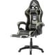 preview thumbnail 1 of 4, Disney Star Wars Adjustable Swivel Gaming Chair with Footrest Black