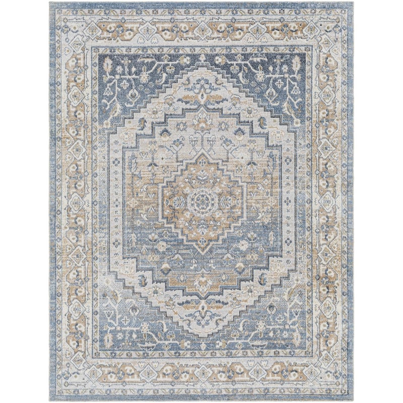 Livabliss Lillian Traditional Washable Area Rug.