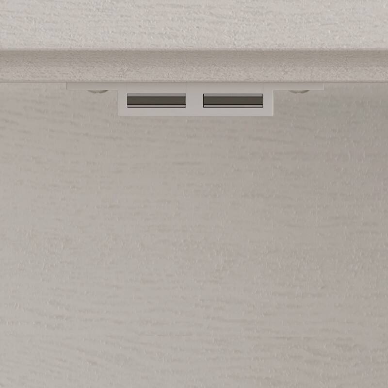 52.17"H Glass Door Display Case Storage Cabinet with Adjustable Shelf and Drawers for Stylish Organization